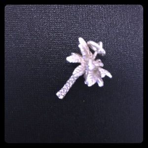 Palm Tree Charm. 925.
